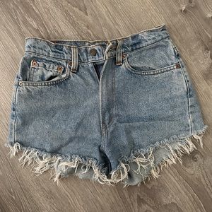 Levis Jean shorts
